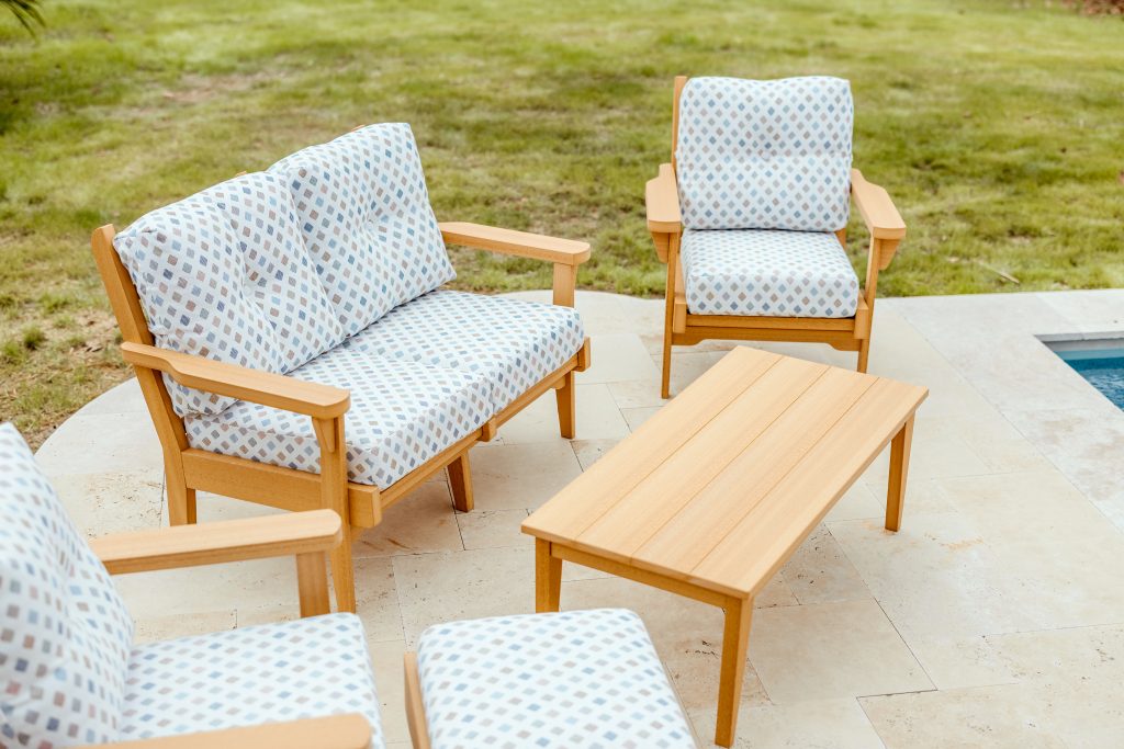 Sweetgrass Loveseat and Sweetgrass Coffee Table