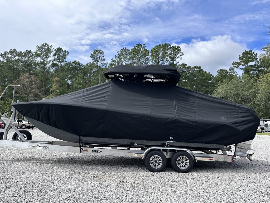 T-Top Boat Cover in 9oz Black