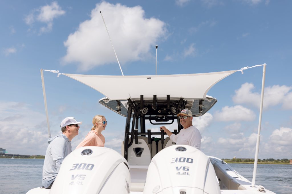 LaPorte Aft Boat Shade Kit in White