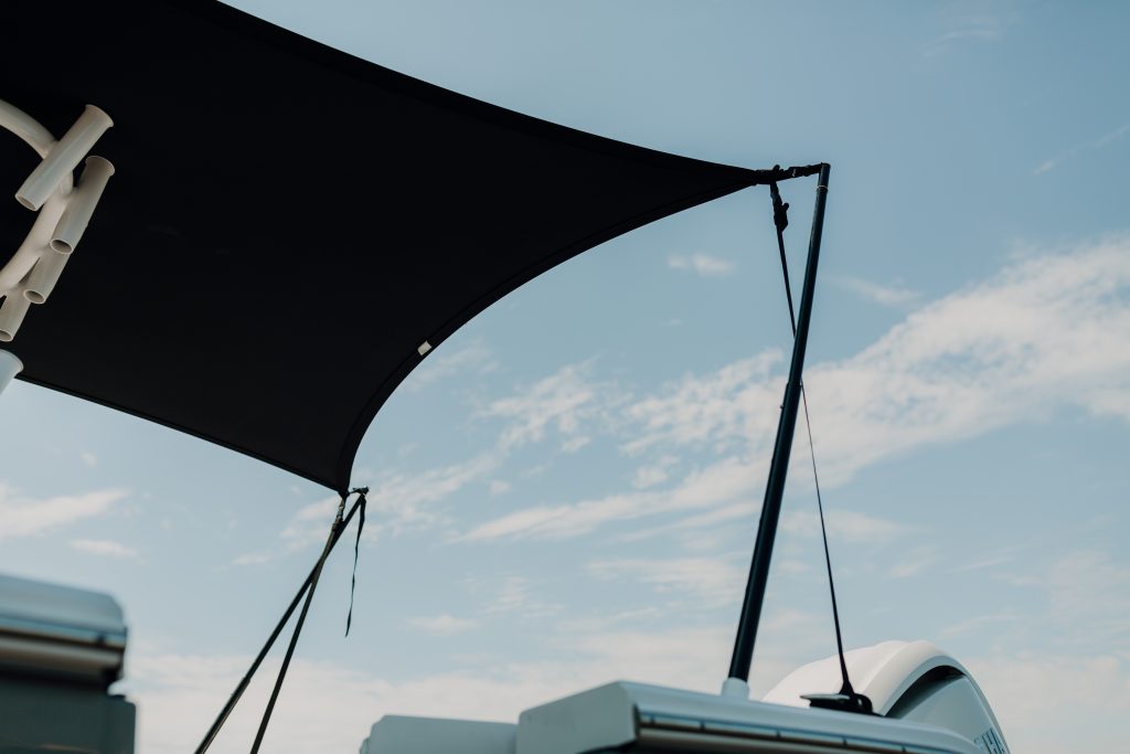LaPorte Aft Boat Shade Kit in Black
