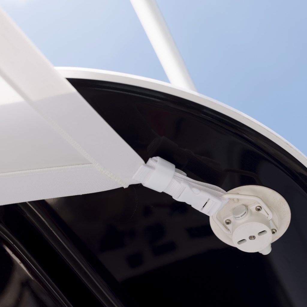 SeaSucker Vacuum Cups is the perfect marine accessory for the LaPorte Boat Shade Kits.