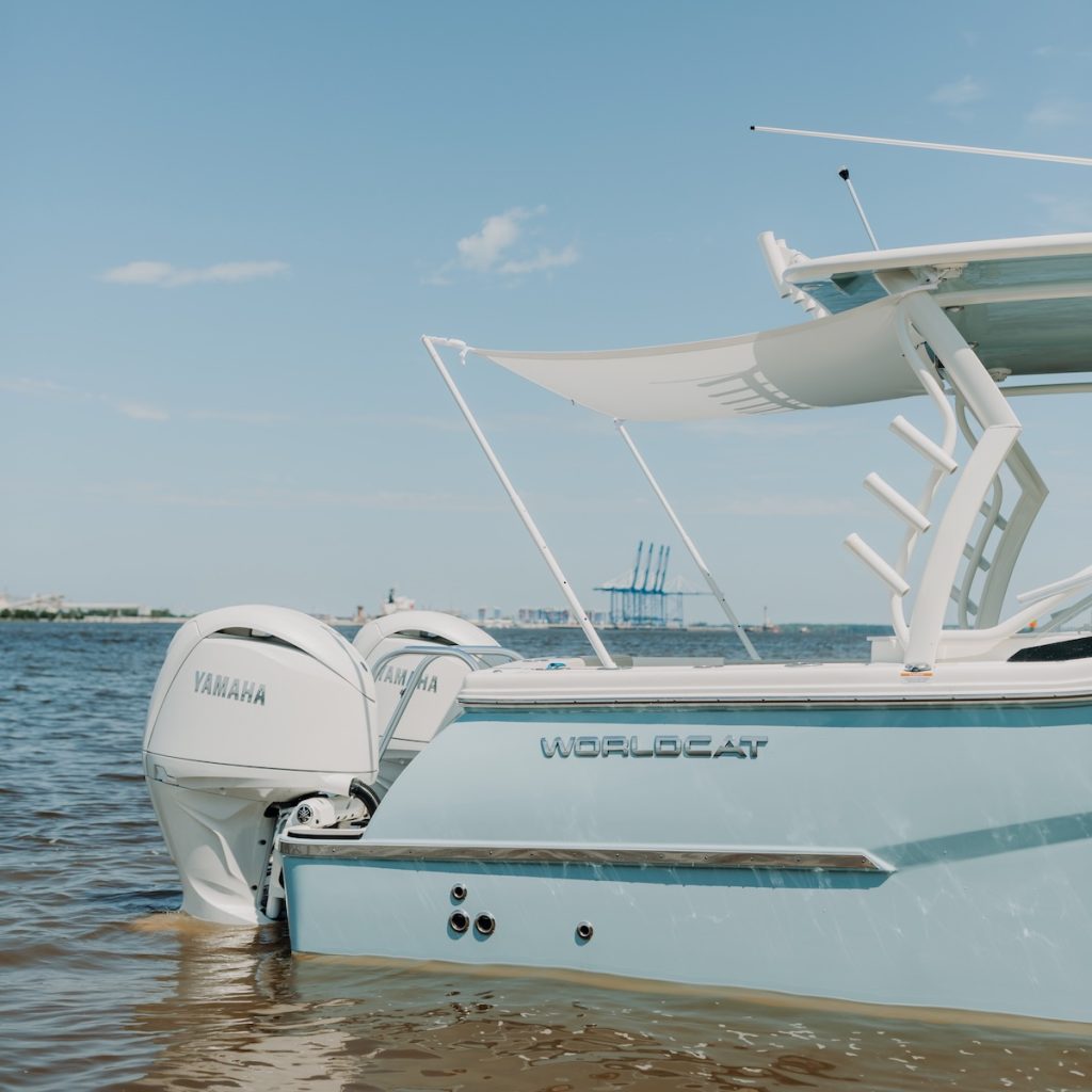 The Telescoping Poles are the perfect marine accessory for the LaPorte Boat Shade Kit.