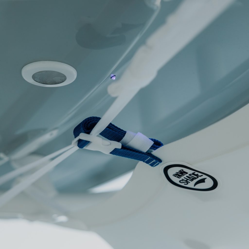 Velcro Clean Up Straps are the perfect marine accessory for the LaPorte Boat Shade Kit.