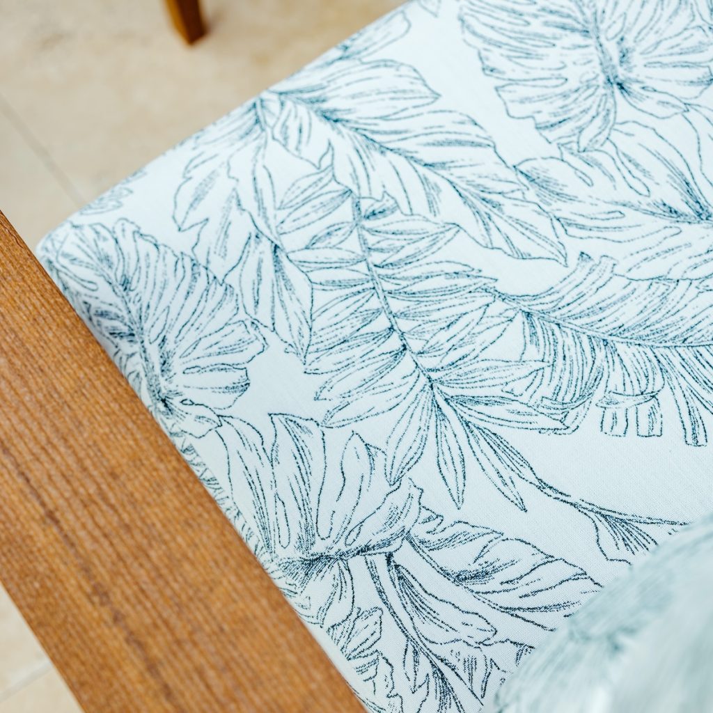 LaPorte Products uses quality materials such as Tangent Poly Lumber and Sunbrella Fabric for their furniture.